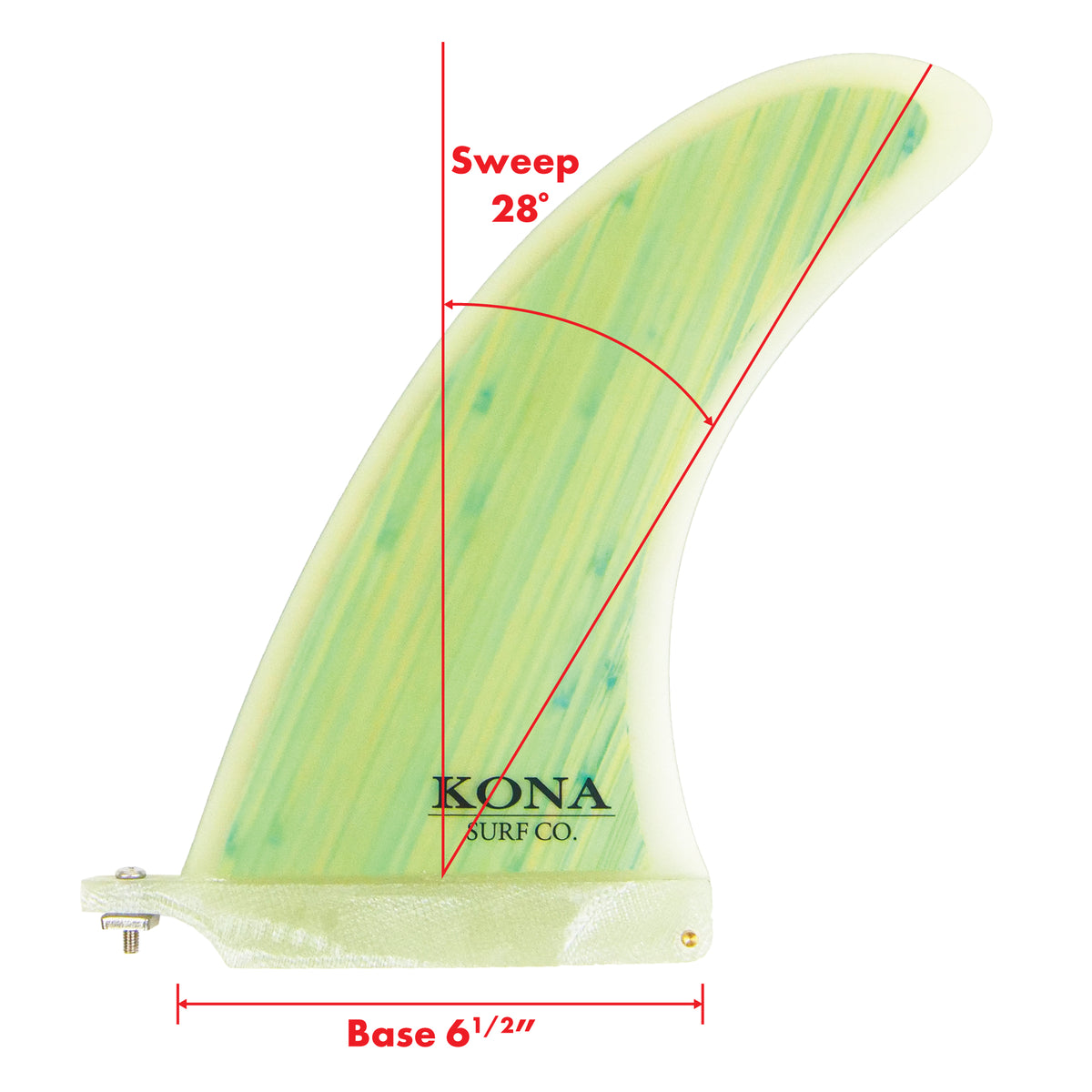 Classic Single Longboard Fins