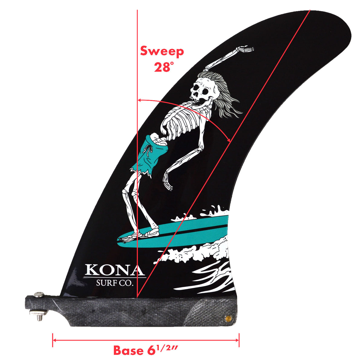 Classic Single Longboard Fins
