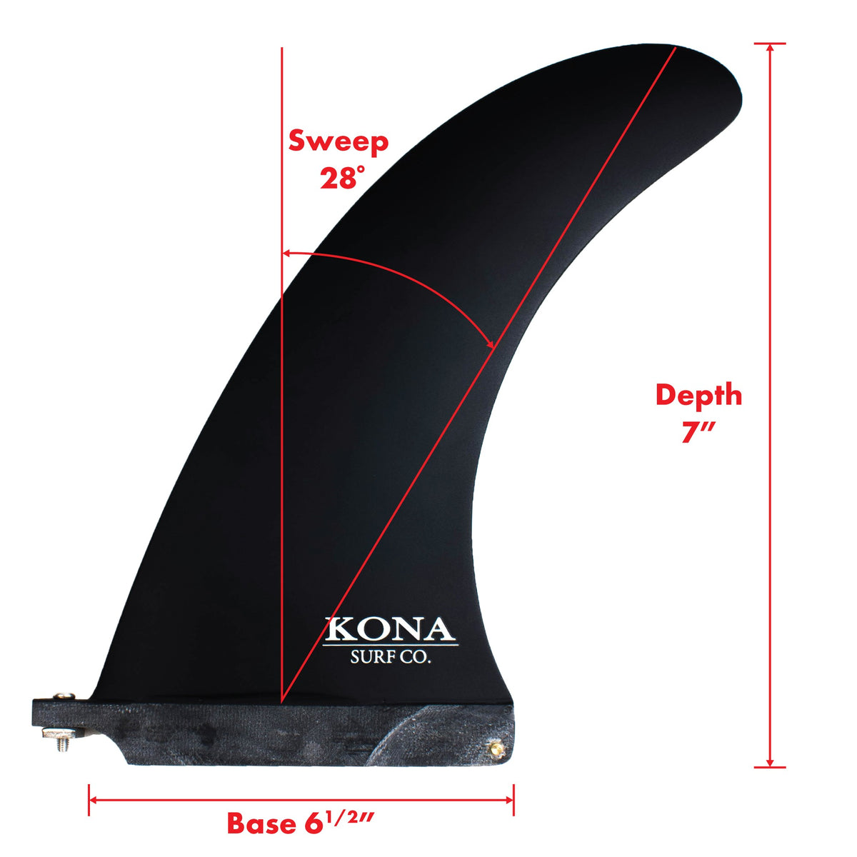 Classic Single Longboard Fins