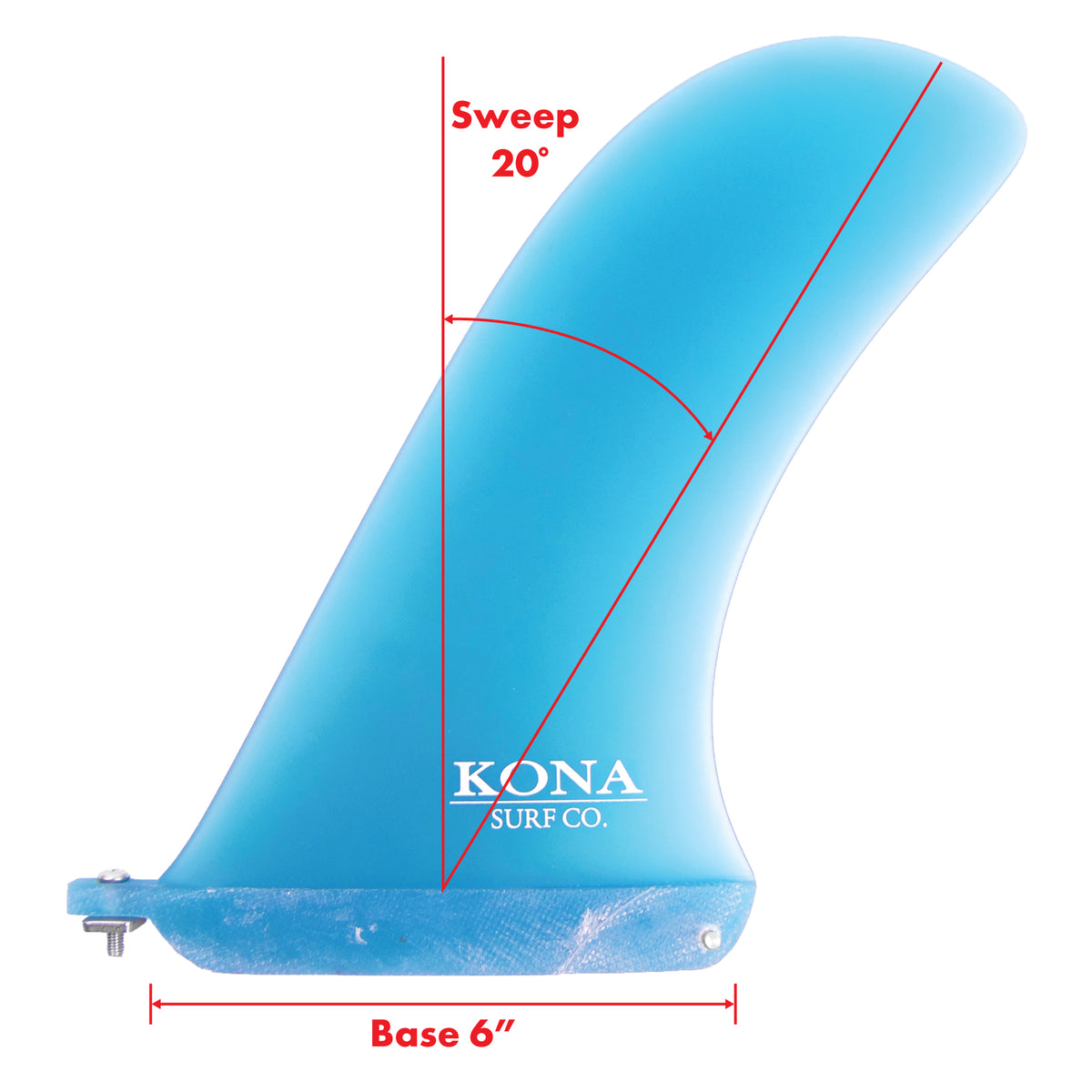 Pivot Single Longboard Fins
