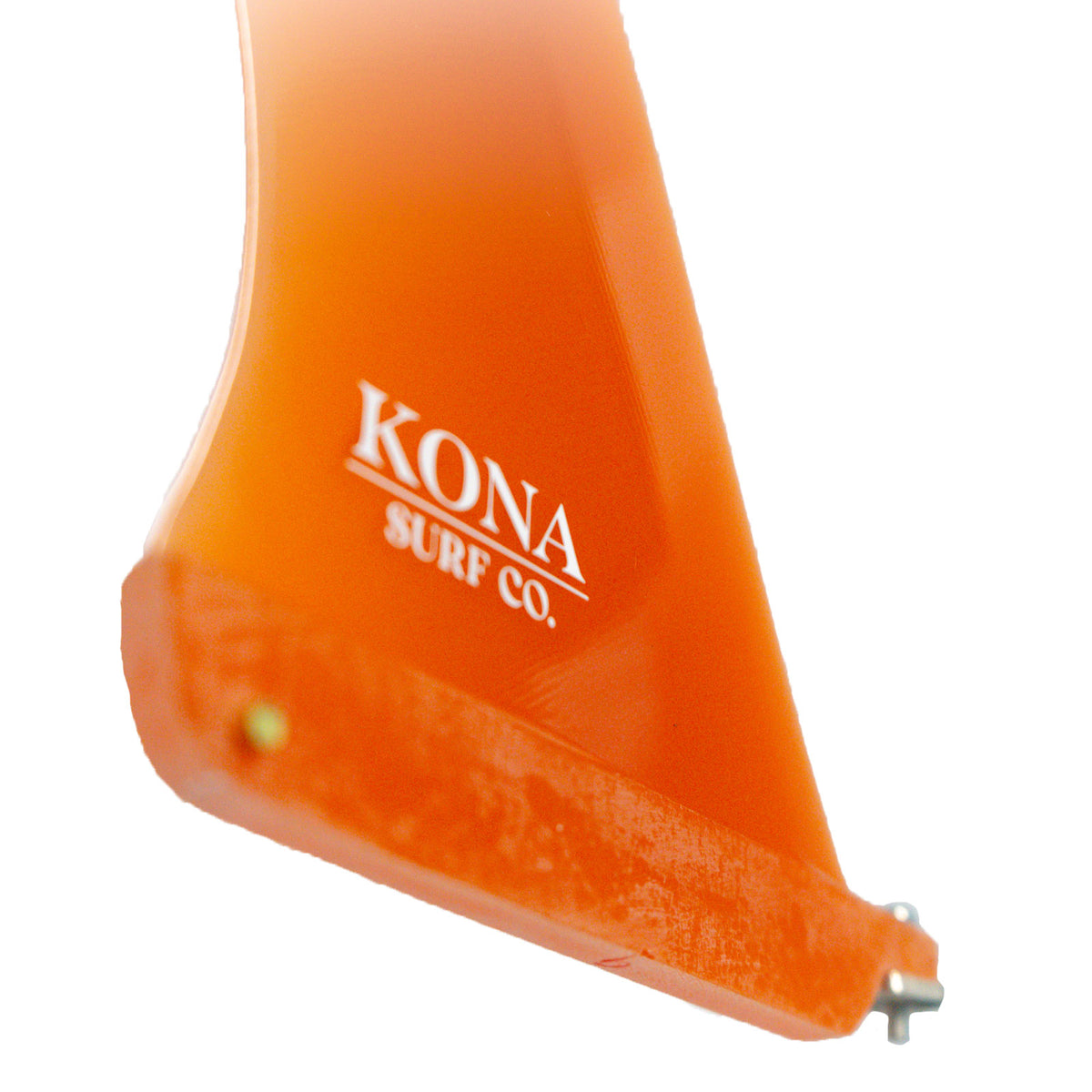 Pivot Single Longboard Fins - Trans Peach