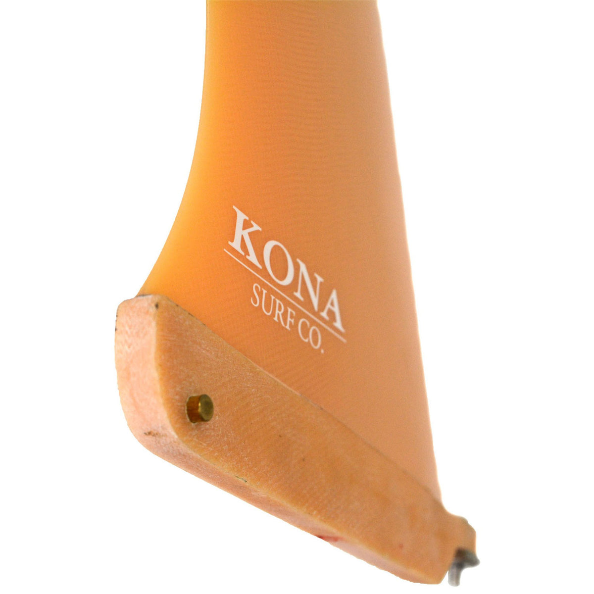 Pivot Single Longboard Fins - Trans Peach