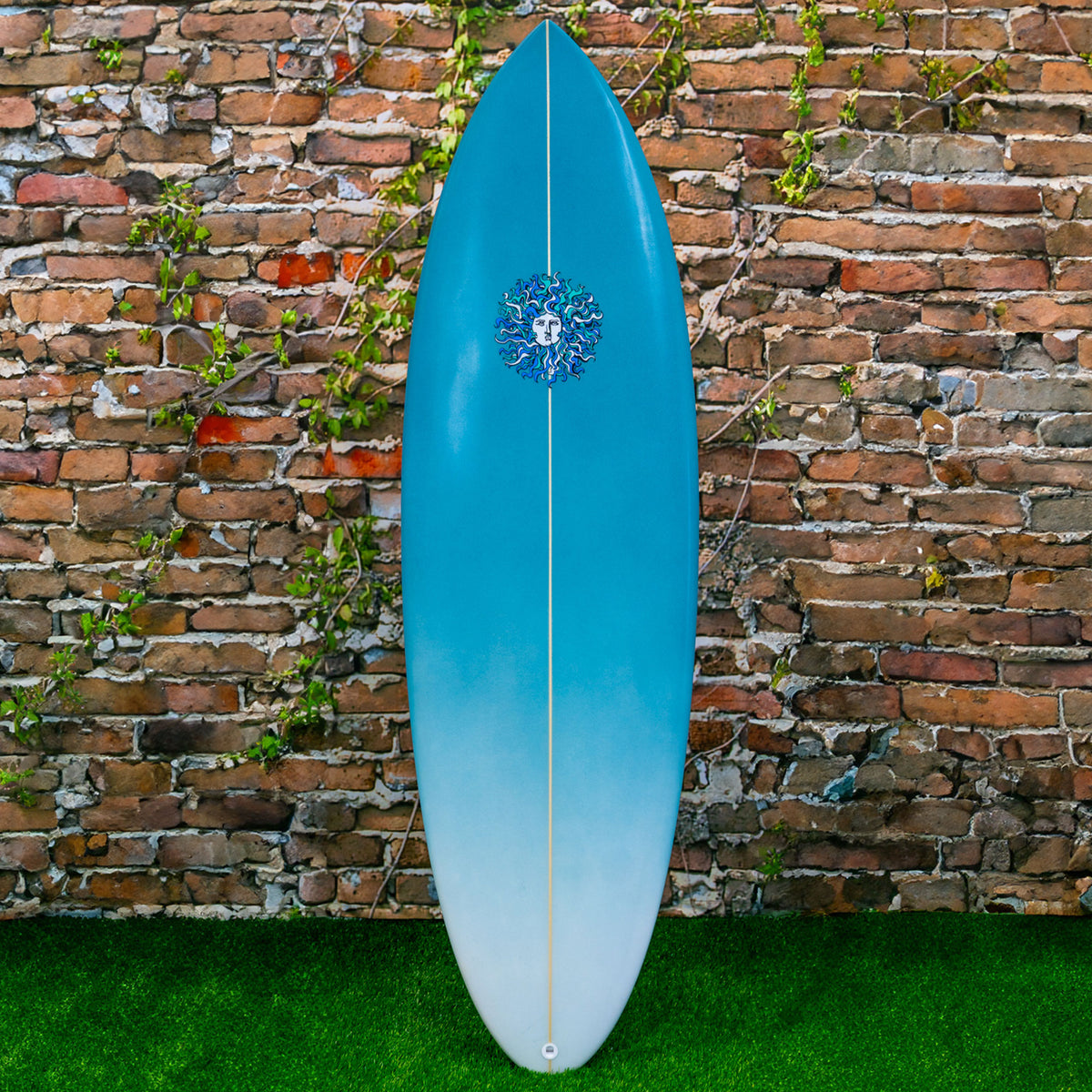 Traveler Twin PU Series Surfboard - Lt. Blue Fade
