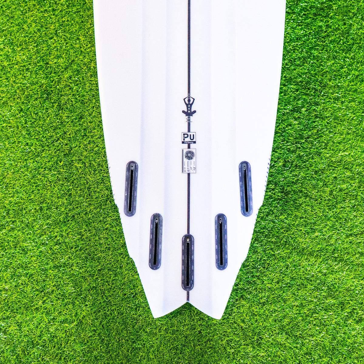 Zen XL PU Series Surfboard - Clear/Blue