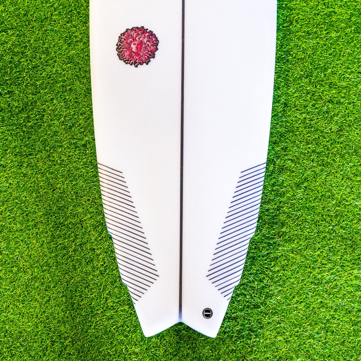 Zen XL PU Series Surfboard - Clear/Pink