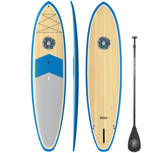All Day SUP Standup Paddleboard Package - Bamboo/Royal/Bamboo