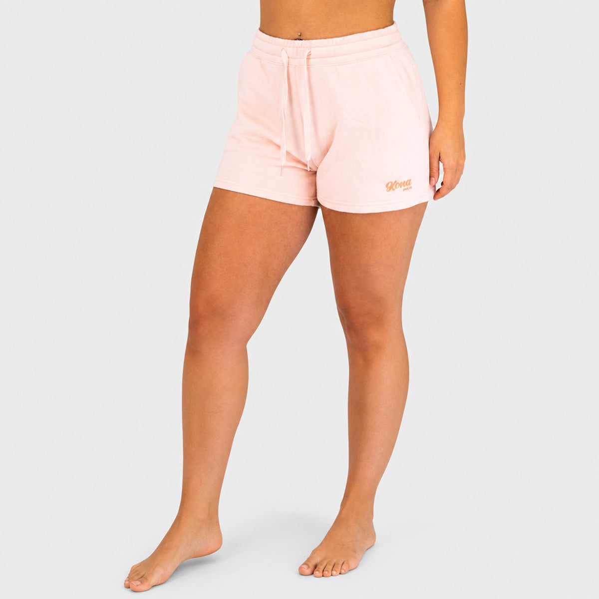 Script Womens Shorts - Blush