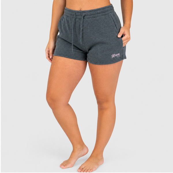 Script Womens Shorts - Shadow