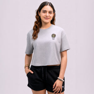 Original Sun Womens Cropped T-Shirt