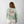 Summer Sunrise Womens Cropped Crew Sweatshirt - Pigment Sage