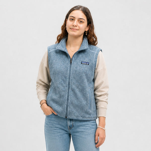 Patagonia Better Sweater Vest Womens Jacket - Diver Blue
