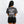 Follow the Waves Brush Womens Cropped T-Shirt - Faded Black