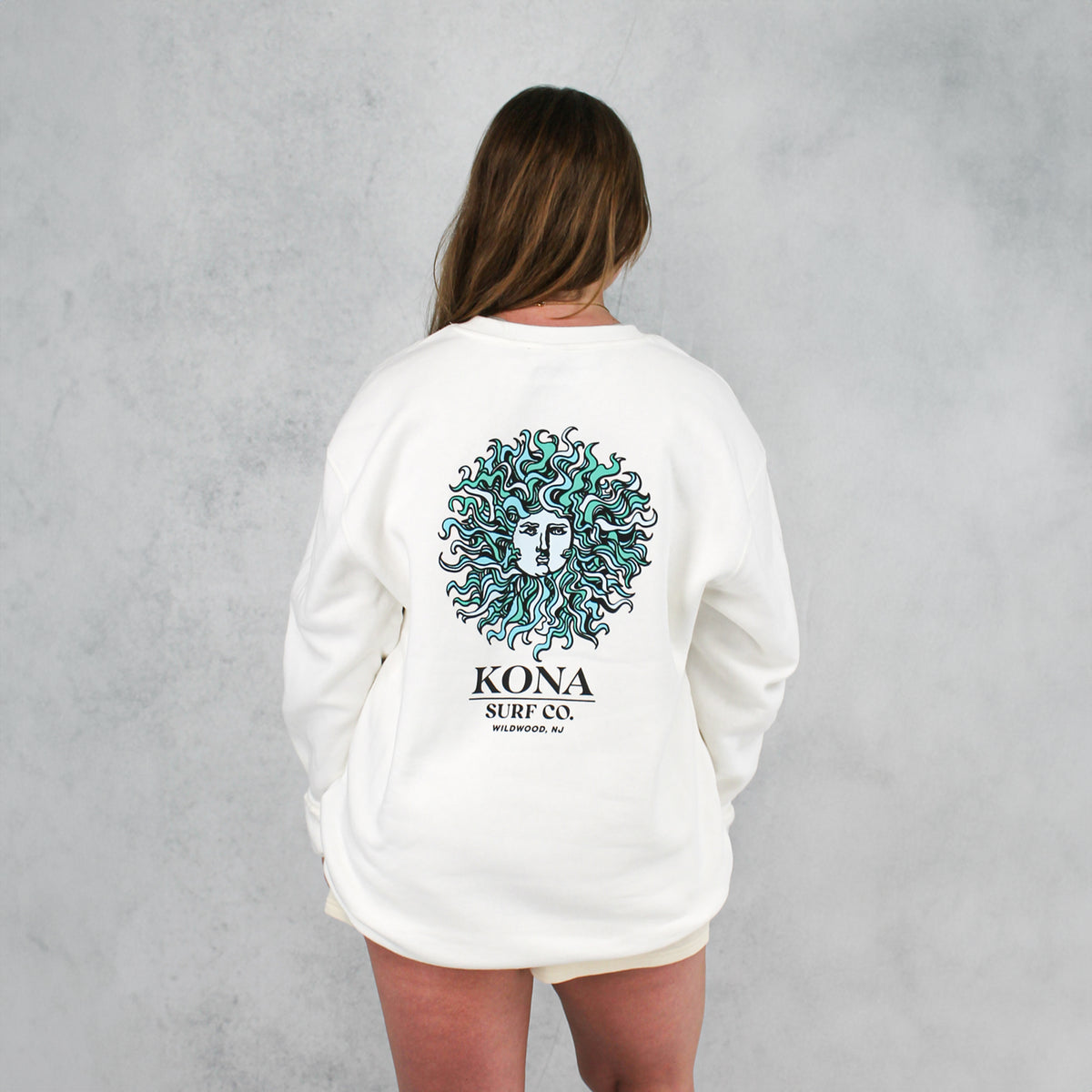 Original Sun Womens Crew Sweatshirt