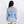 Follow the Waves Brush Womens Long Sleeve Shirt - Baby Blue