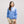 Endless Summertime Womens Long Sleeve Shirt - Carolina Blue