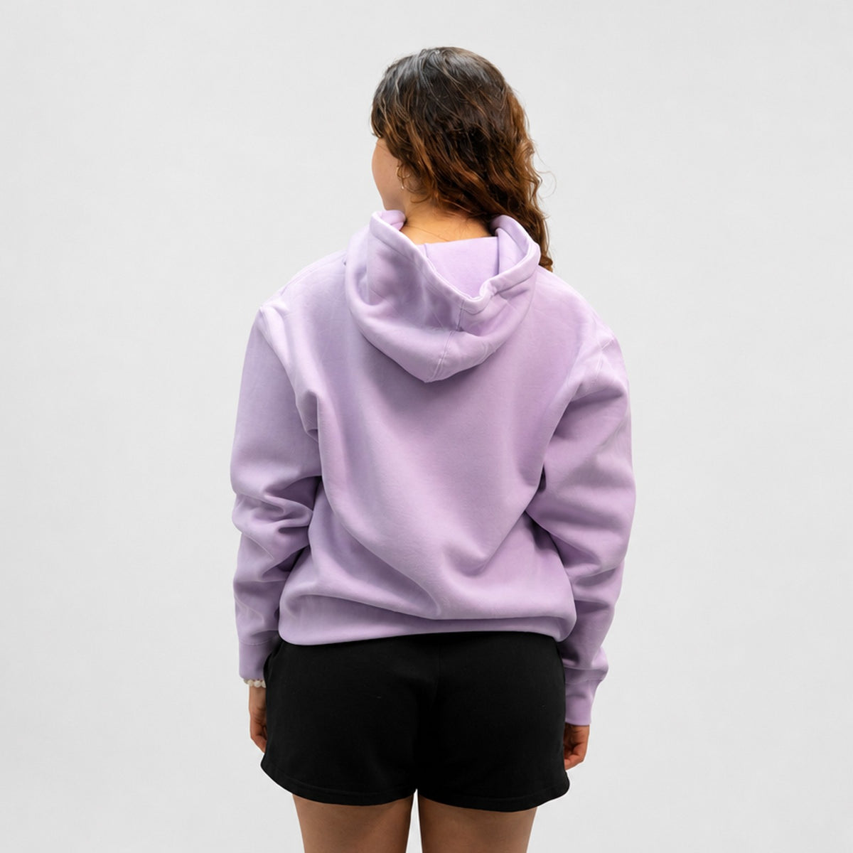 Vintage Womens Pullover Hoodie - Lavender
