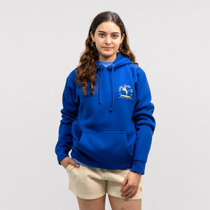 Endless Summertime Womens Pullover Hoodie - True Royal