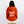 Follow the Waves Brush Womens Pullover Hoodie - Pigment Amber
