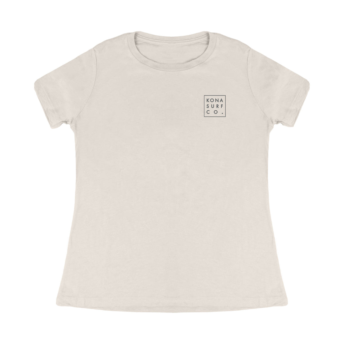 Emblem Womens T-Shirt - Heather Natural/Charcoal