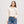 Reef Walk Womens Cropped Pullover Hoodie - Bone