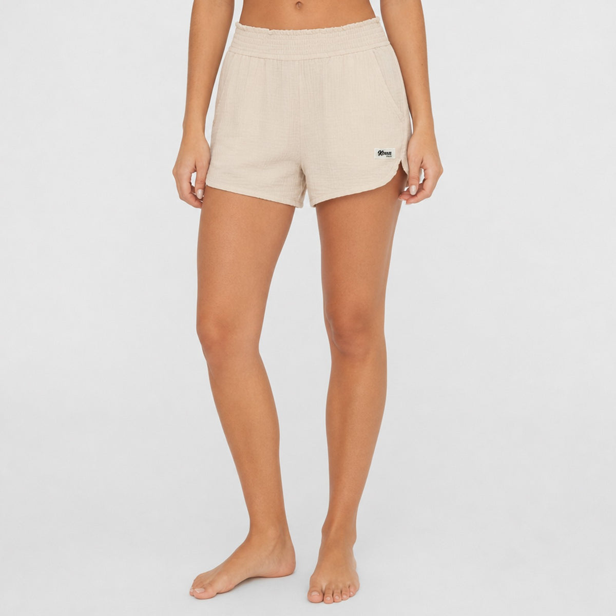 Cora Womens Shorts - Natural
