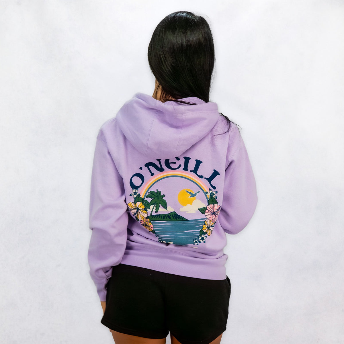 Kona x ONeill 2026 Collab Womens Pullover Hoodie - Lavender
