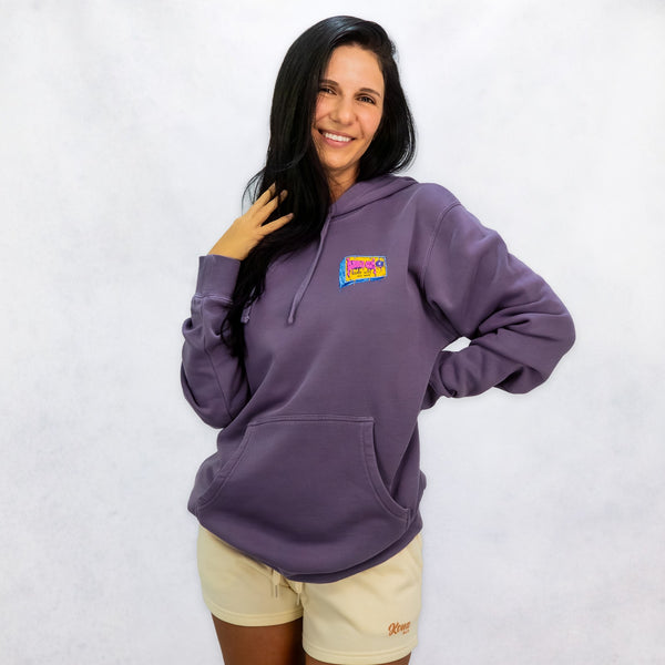 Kona x Bubble Gum 2026 Collab Womens Pullover Hoodie - Pigment Plum