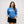 Vintage Womens Crew Sweatshirt - Light Blue