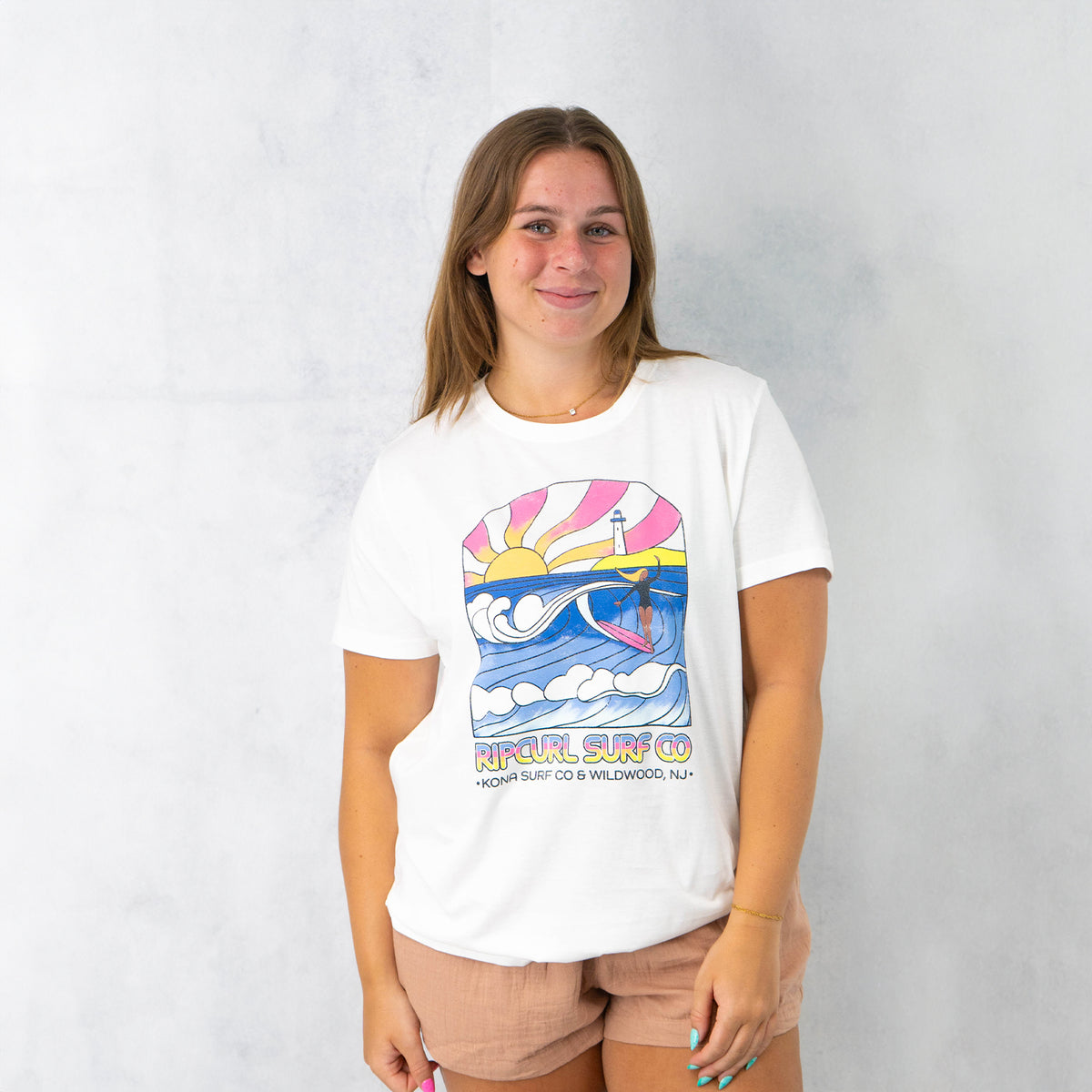 Kona x Ripcurl Collab Womens T-Shirt