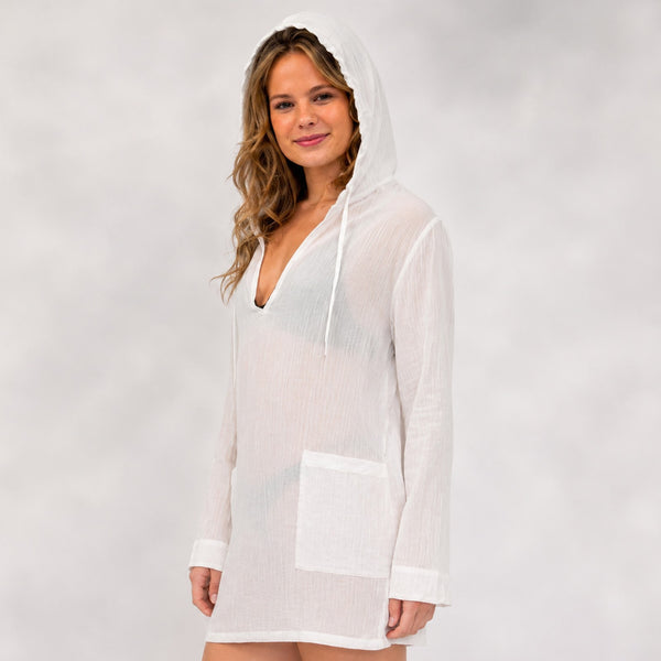 Aire Womens Coverup - White