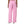 Script Wide Leg Womens Sweatpants - Powder Pink