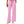Script Wide Leg Womens Sweatpants - Powder Pink