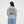 Panels of Summer Womens T-Shirt - Light Washed Denim