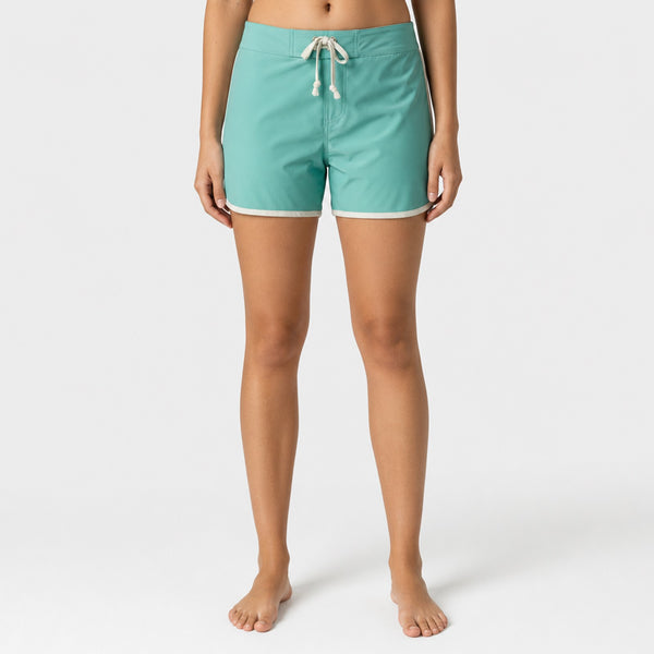 Kai Womens Boardshorts - Turquoise
