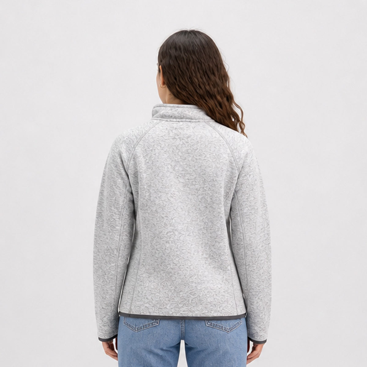 Sunset Womens Jacket - Heather Grey
