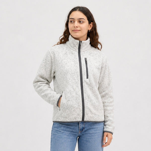 Sunset Womens Jacket - Heather Grey