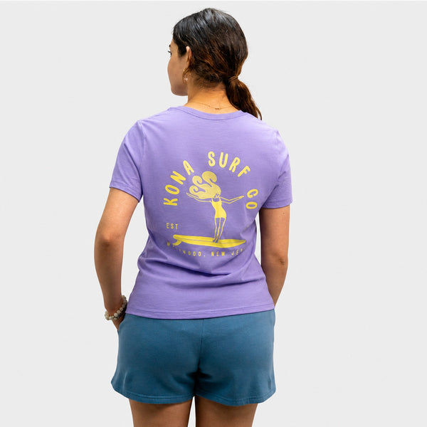 Endless Summertime Womens T-Shirt - Dark Lavender