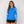 Script Stetch UV L/S Womens Rashguard - Light Blue Floral