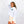 Original Sun Womens Cropped Pullover Hoodie - White/Ocean