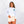 Original Sun Womens Cropped Pullover Hoodie - White/Ocean