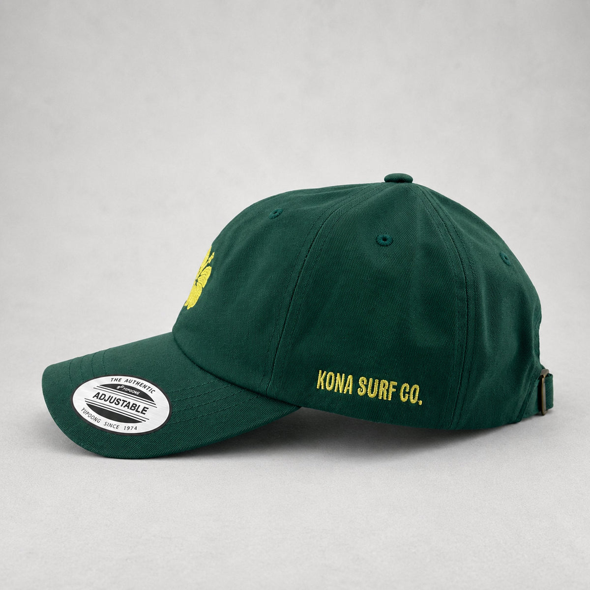 Hibiscus Womens Hat - Spruce