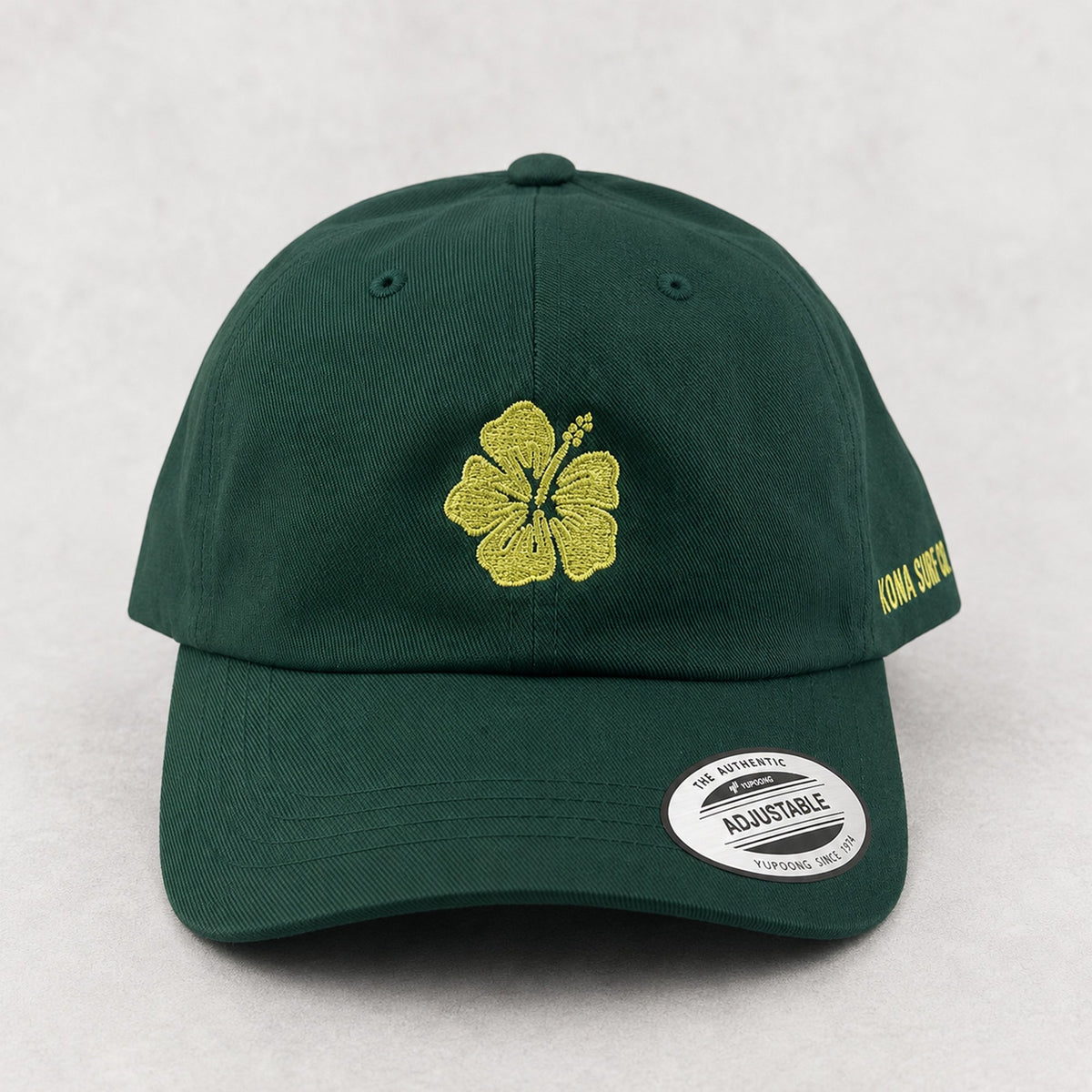 Hibiscus Womens Hat - Spruce