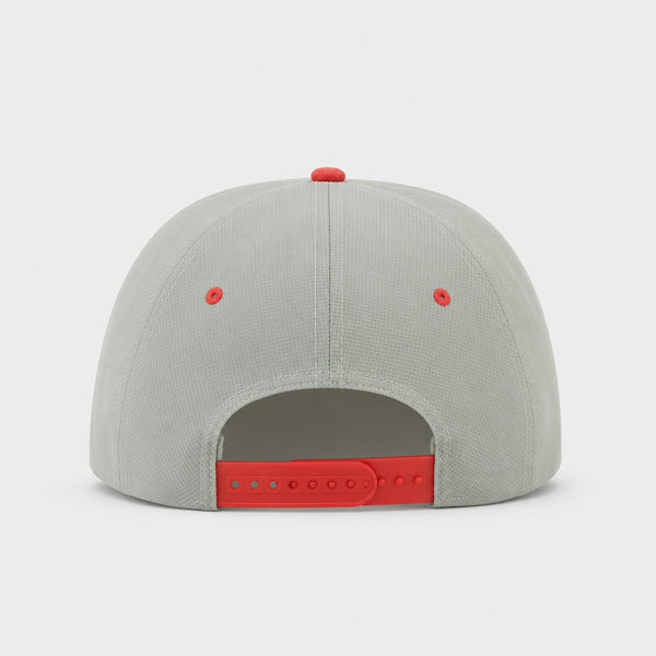 Sun Badge Womens Snapback Hat - Ocean Mist/Mango