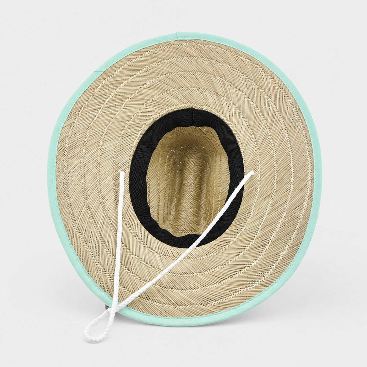 Traveler UPF 50+ Lifeguard Womens Straw Hat - Natural/Script