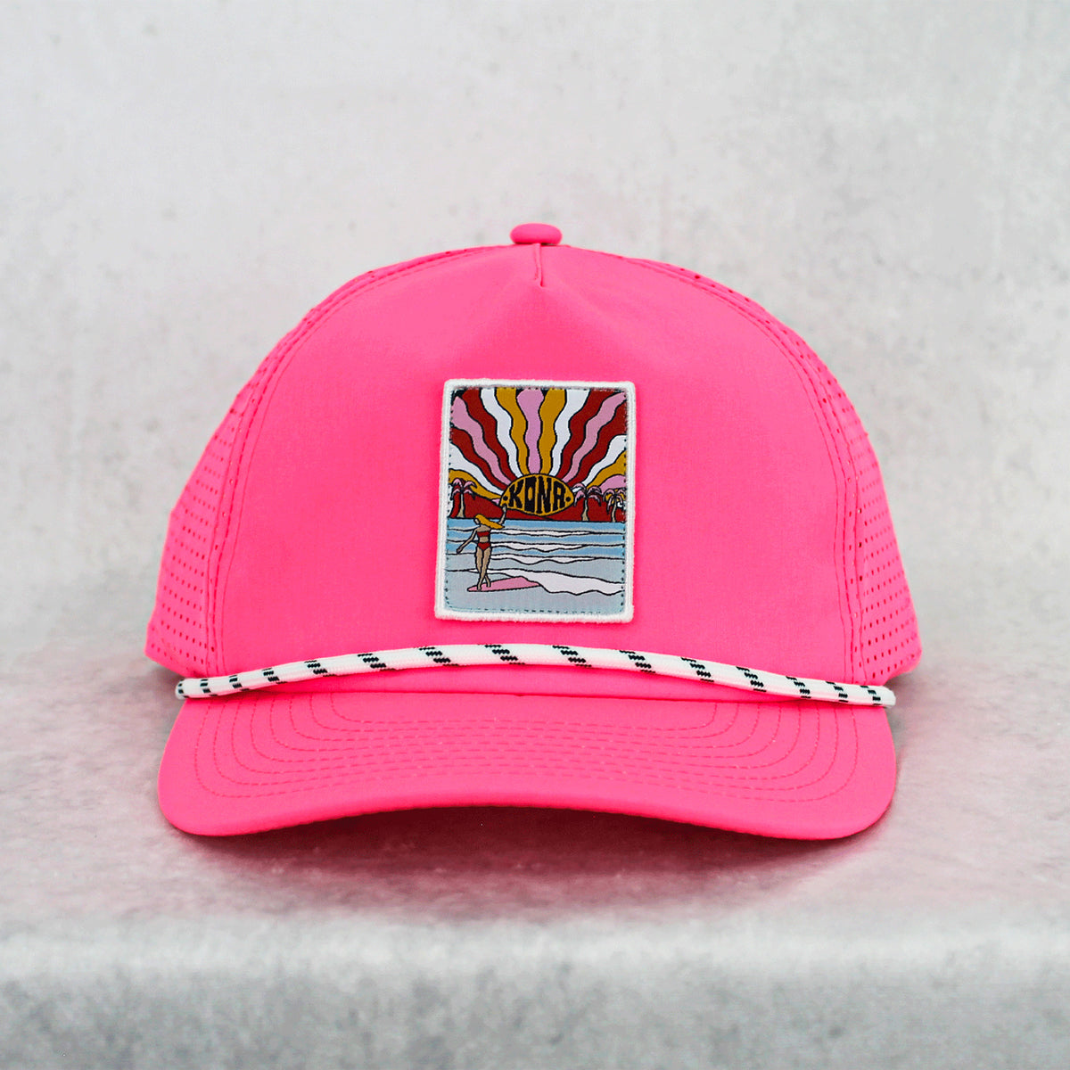 Evening Surfer Womens Trucker Hat
