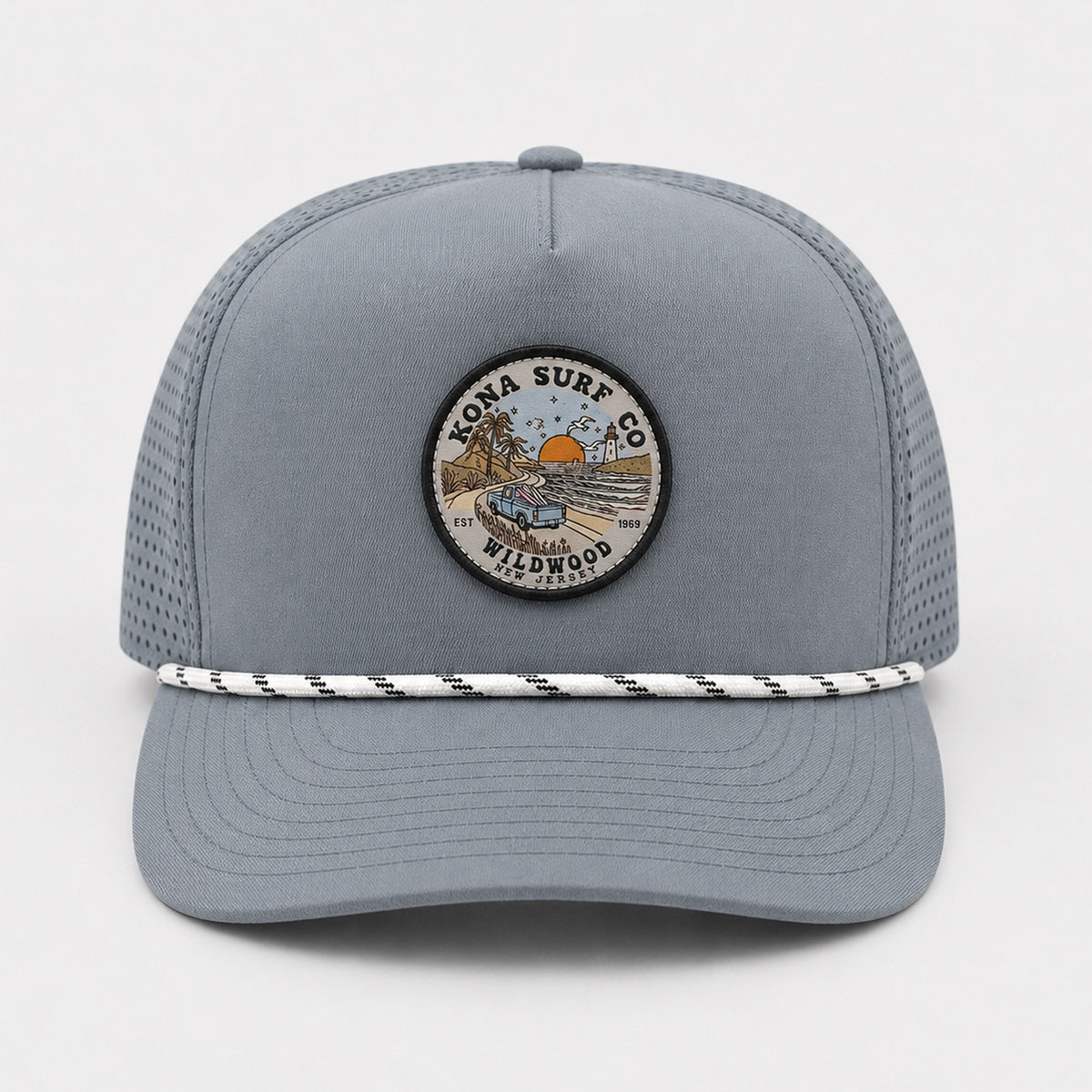 Road to the Beach Womens Trucker Hat - Quarry