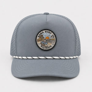 Road to the Beach Womens Trucker Hat - Quarry