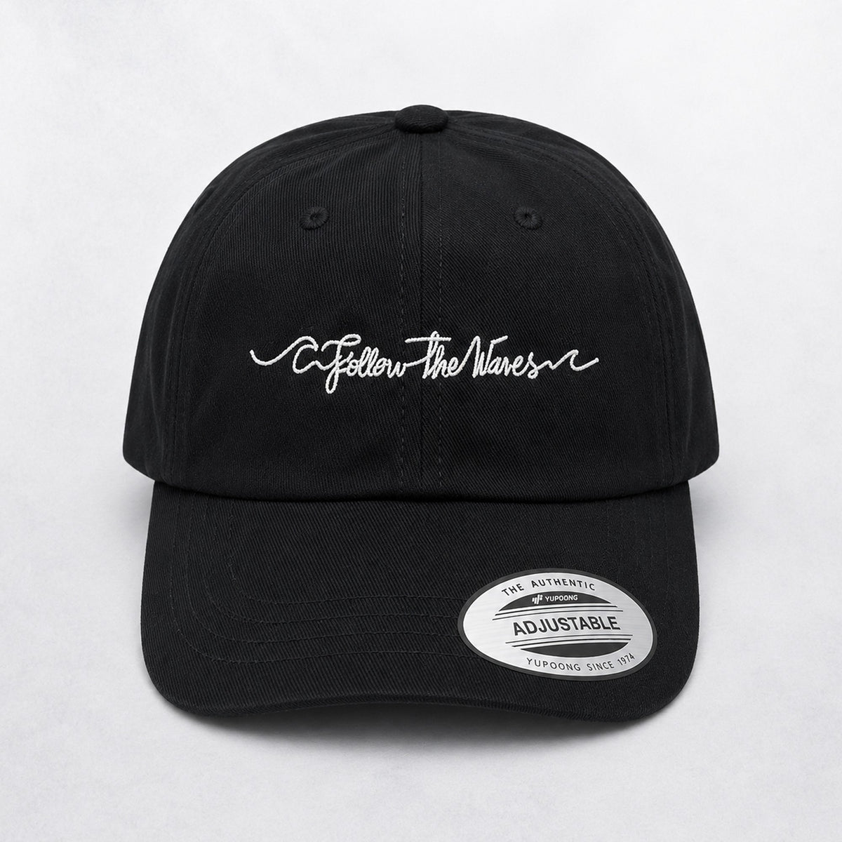 Follow the Waves Womens Hat - Black/White