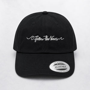 Follow the Waves Womens Hat - Black/White