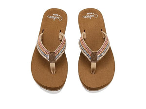 Reef Baja Elana Womens Sandals - Brown/Pink